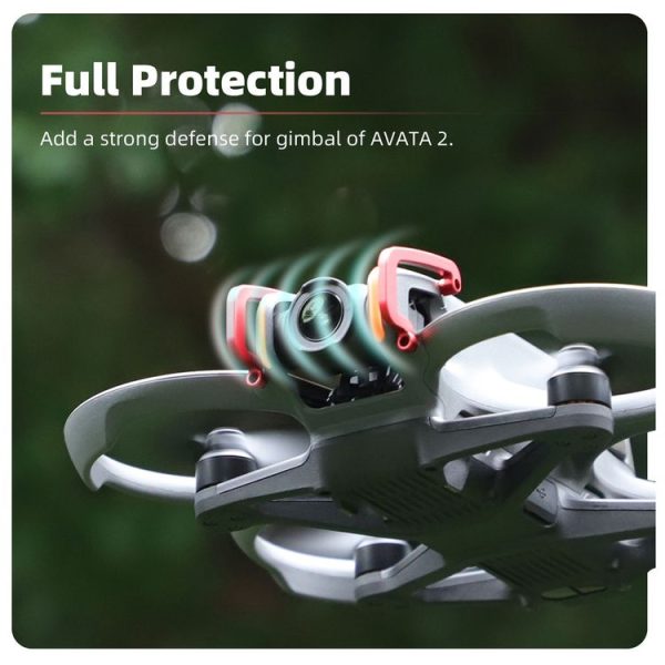 DJI Avata 2 Sunnylife Gimbal Aluminum Anti-collision Bumper (Black) - Image 5