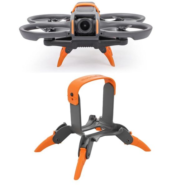 DJI AVATA 2 Sunnylife LG797 Landing Gear Extensions Heightened Spider Gears Support Leg (Orange)