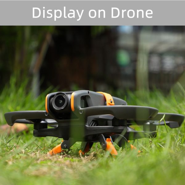 DJI AVATA 2 Sunnylife LG797 Landing Gear Extensions Heightened Spider Gears Support Leg (Orange) - Image 8