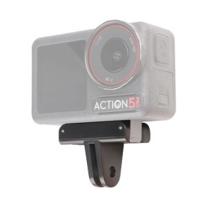 DJI Osmo Action 5 Pro / 4 / 3 Magnetic Quick Release Base Mount Adapter (Black)