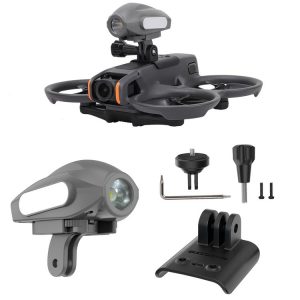 DJI Avata 2 Sunnylife Action Camera Holder Mount Drone Light Bracket Lamp (Black)