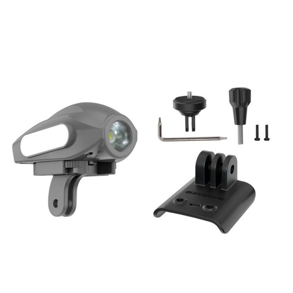 DJI Avata 2 Sunnylife Action Camera Holder Mount Drone Light Bracket Lamp (Black) - Image 2