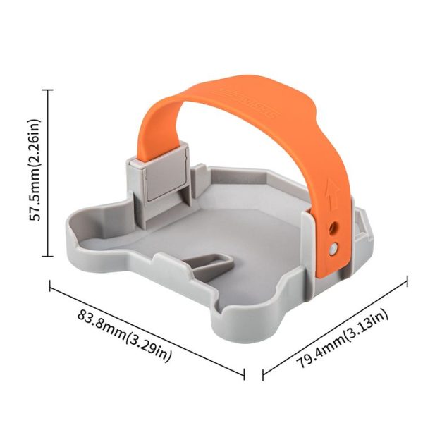 STARTRC Propellers Holder Guard Prop Blade Stabilizer for DJI Mini 4K / Mini 2 SE / Mini (Gray-orange) - Image 8
