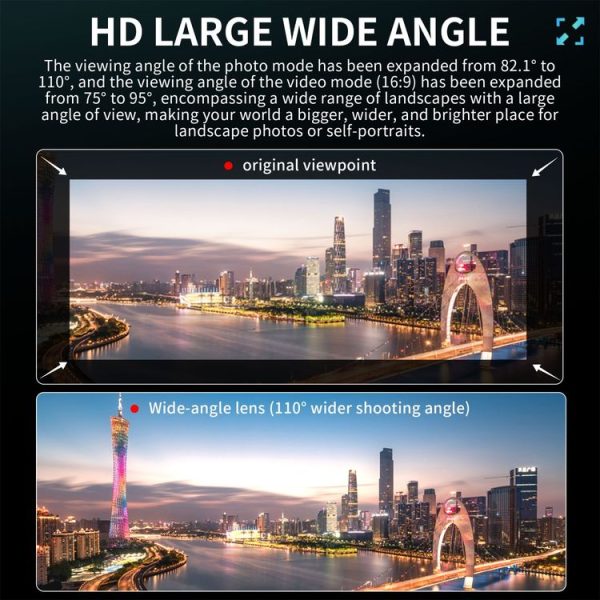 DJI Mini 4 Pro STARTRC Drone Wide-Angle Lens Filter (Black) - Image 3
