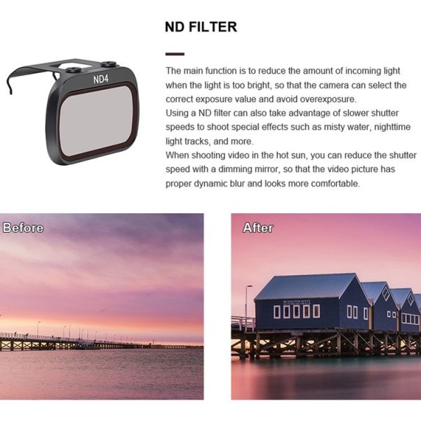 STARTRC 4 PCS ND4PL / ND8PL / ND16PL / ND32PL Drone Lens Filter for DJI MAVIC MINI - Image 10