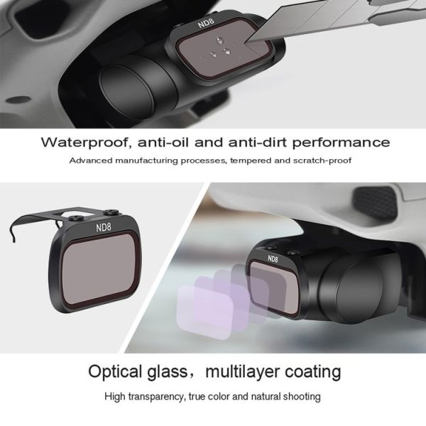 STARTRC 6 PCS ND4 / ND8 / ND16 / ND32 / MCUV / CP Drone Lens Filter for DJI MAVIC MINI - Image 9
