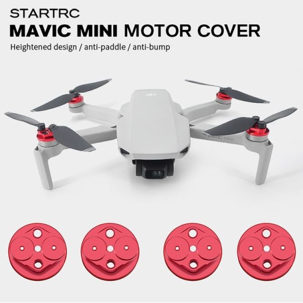 STARTRC 4 PCS Motor Protective Cover Motors Cap Protector with Blade Screw Set for DJI Mavic Mini - Image 4