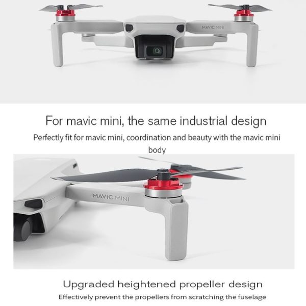 STARTRC 4 PCS Motor Protective Cover Motors Cap Protector with Blade Screw Set for DJI Mavic Mini - Image 5