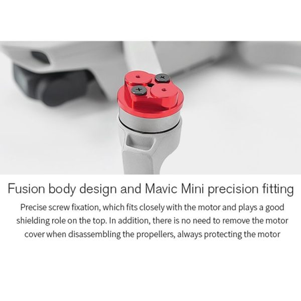 STARTRC 4 PCS Motor Protective Cover Motors Cap Protector with Blade Screw Set for DJI Mavic Mini - Image 7