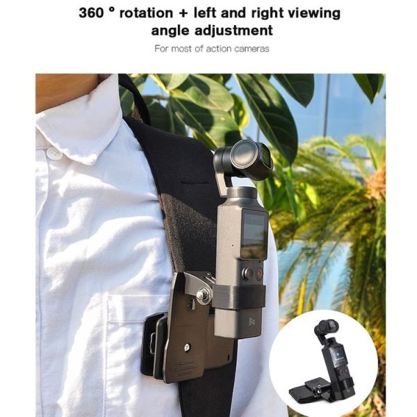 STARTRC Pocket PTZ Camera Expansion Accessories Holder + Backpack Clip for Xiaomi FIMI PALM - Image 5