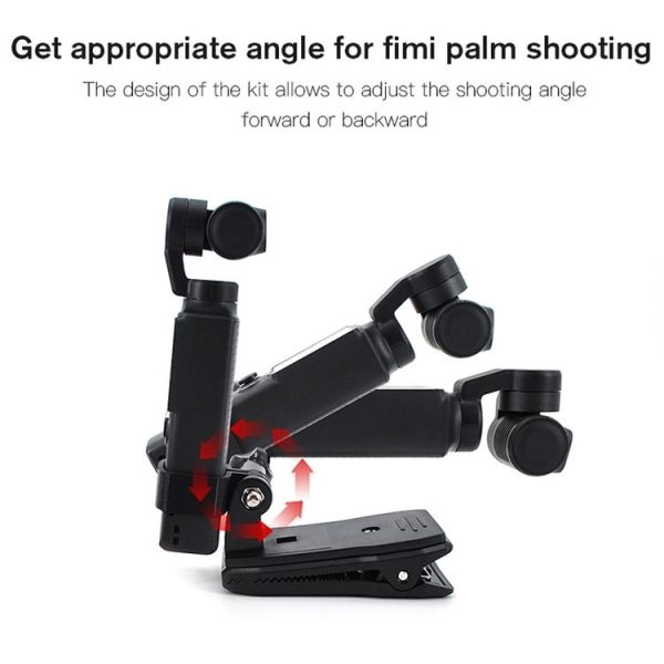STARTRC Pocket PTZ Camera Expansion Accessories Holder + Backpack Clip for Xiaomi FIMI PALM - Image 8