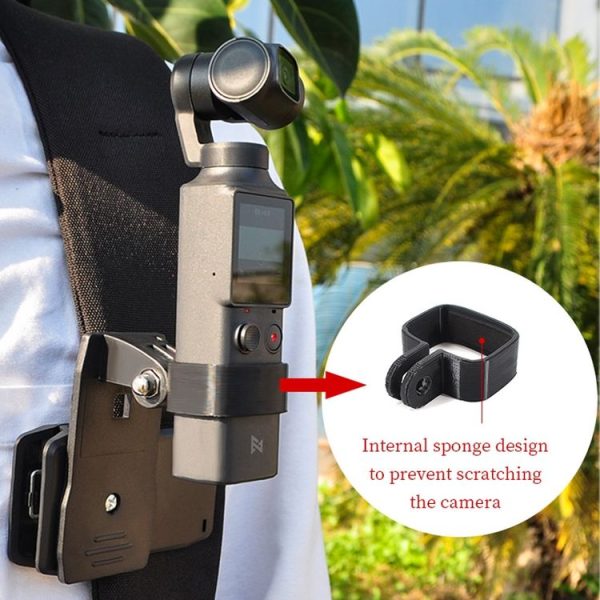 STARTRC Pocket PTZ Camera Expansion Accessories Holder + Backpack Clip for Xiaomi FIMI PALM - Image 9