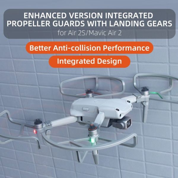 Sunnylife AIR2S-KC324 4 PCS Anti-collision Protectors Guard Bumpers with Heightened Landing Legs for DJI Air 2S - Image 3