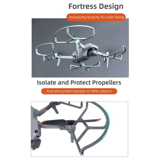 Sunnylife AIR2S-KC324 4 PCS Anti-collision Protectors Guard Bumpers with Heightened Landing Legs for DJI Air 2S - Image 5