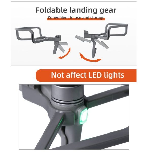 Sunnylife AIR2S-KC324 4 PCS Anti-collision Protectors Guard Bumpers with Heightened Landing Legs for DJI Air 2S - Image 7