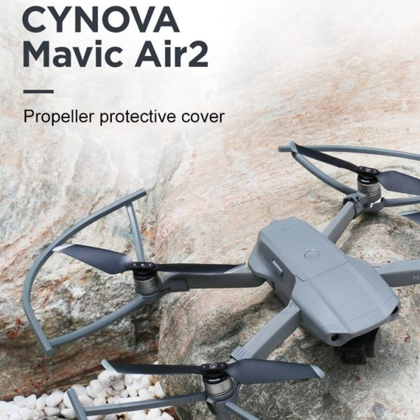 CYNOVA C-MAS-PG-002 Paddle Blade Collision Protective Cover Safety Protection Ring for DJI Mavic Air 2S (Grey) - Image 6