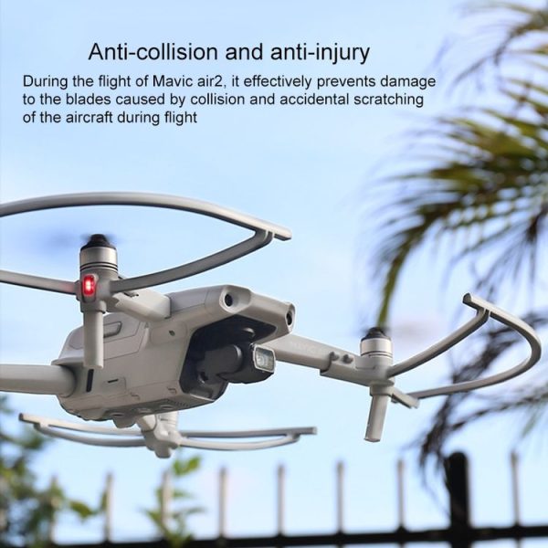 CYNOVA C-MAS-PG-002 Paddle Blade Collision Protective Cover Safety Protection Ring for DJI Mavic Air 2S (Grey) - Image 7