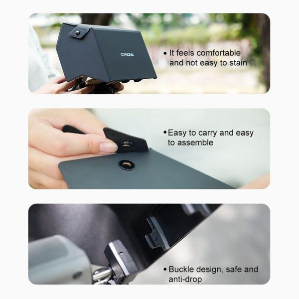 CYNOVA C-MASMN-RC-206 Full Screen Mobile Phone Remote Control Lens Hood for DJI Mavic Air 2S - Image 4