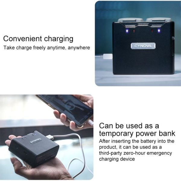 CYNOVA C-MN-201 Universal Two-way Butler Charger for DJI Mavic Mini 1 / 2 - Image 5