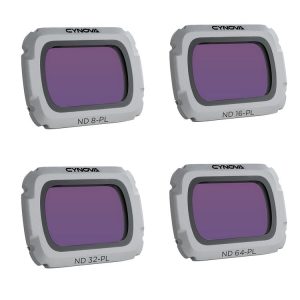 CYNOVA C-MA-204 ND / PL8+ND / PL16+ND / PL32+ND / PL64 Lens Filter Set for DJI Mavic Air 2