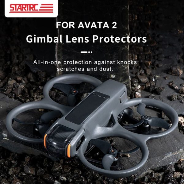 DJI Avata 2 STARTRC Lens Cap Protection Cover (Grey) - Image 2