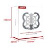 DJI Avata 2 STARTRC Drone LED Propeller Protective Guard Anti-collision Ring (Transparent) - Image 9