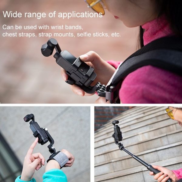 PGYTECH P-18C-018 L-shaped Adapter Bracket for DJI Osmo Pocket / Action - Image 8
