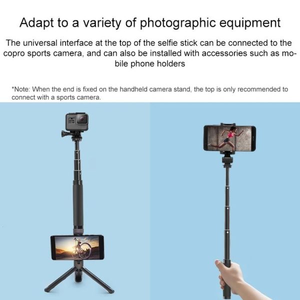 PGYTECH P-GM-105 Handheld Universal Stand Extension Rod for DJI OSMO Pocket / Action / GoPro7 / 6 / 5 Sports Camera Accessories - Image 8