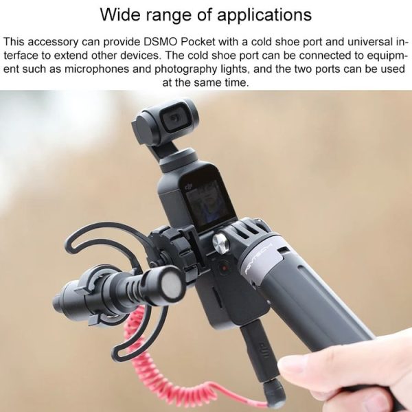 PGYTECH P-18C-036 Data Port to Cold Boot Port Universal Mount for DJI OSMO Pocket - Image 5