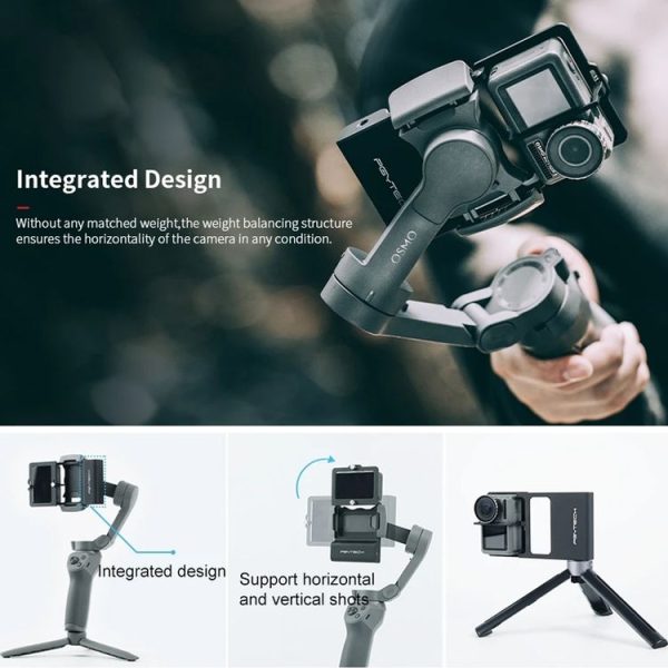PGYTECH P-OG-020 Action Camera Mobile PTZ Adapter+ for DJI OSMO Action / GoPro - Image 6