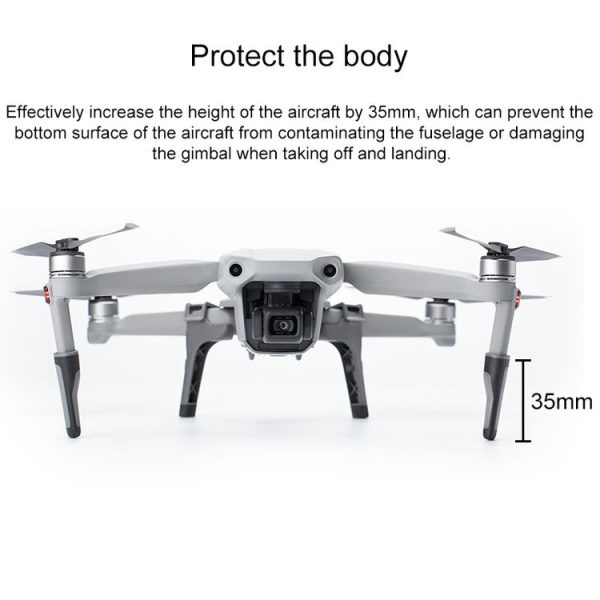 PGYTECH P-16A-036 Portable Heightened Landing Gear Extensions Rack for DJI Mavic Air 2 - Image 3