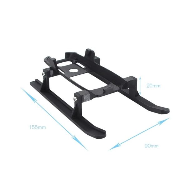 STARTRC For DJI Mavic Air 2 Portable Anti-fall Anti-dirt Heightened Landing Gear Training Rack (Black) - Image 3
