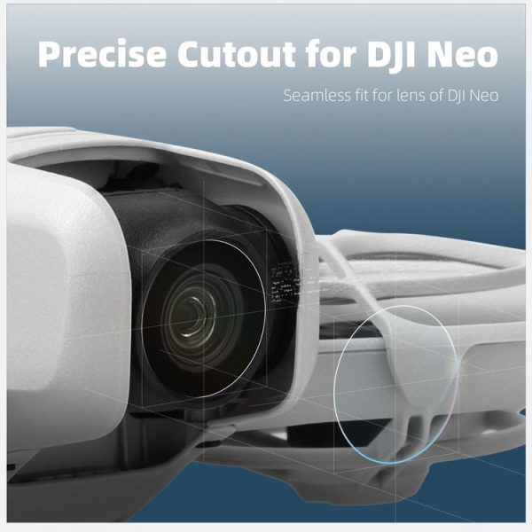 DJI Neo Sunnylife 2pcs Tempered Glass Drone Lens Film (Transparent) - Image 6