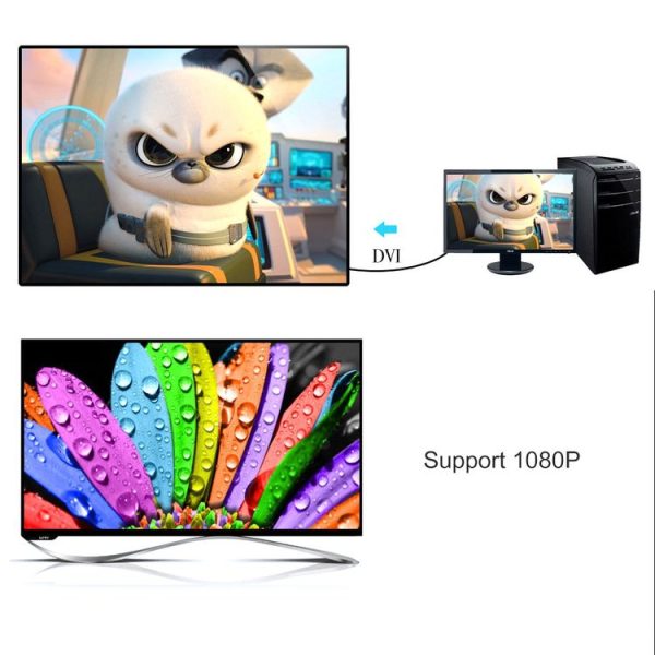 DVI 24 + 1 Pin Male to DVI 24 + 1 Pin Male Grid Adapter Cable (3m) - Image 4