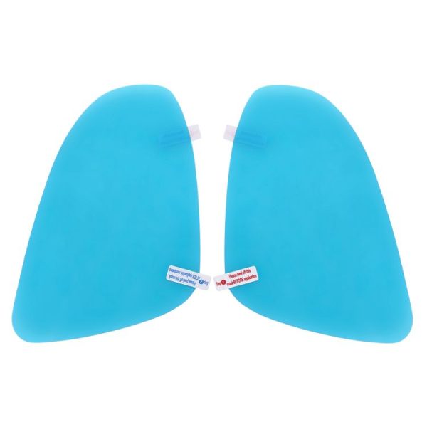 Volkswagen Polo 2018 Car PET Rearview Mirror Protective Window Clear Anti-fog Waterproof Rain Shield Film - Image 2