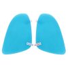 Honda Civic Eighth / Seventh Generation Car PET Rearview Mirror Protective Window Clear Anti-fog Waterproof Rain Shield Film - Image 2
