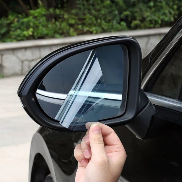 Land Rover Evoque Car PET Rearview Mirror Protective Window Clear Anti-fog Waterproof Rain Shield Film - Image 10