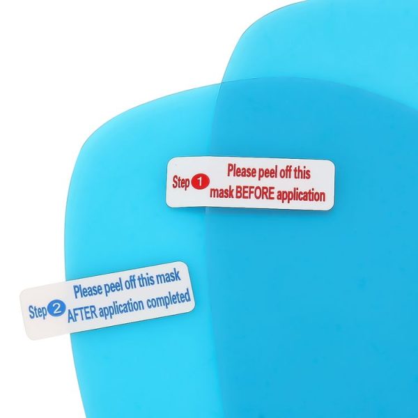 Land Rover Evoque Car PET Rearview Mirror Protective Window Clear Anti-fog Waterproof Rain Shield Film - Image 3