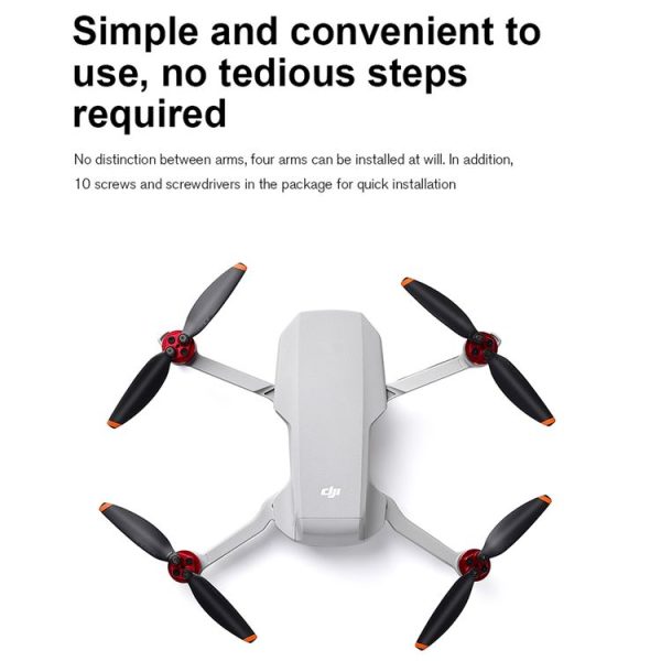 STARTRC 1108783 Dedicated Motor Protective Cover Screw Set for DJI Mavic Mini 2 - Image 9