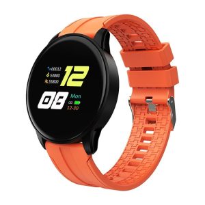 B7 0.96 inch Color Screen Smart Watch, Support Sleep Monitor / Heart Rate Monitor / Blood Pressure Monitor (Orange)