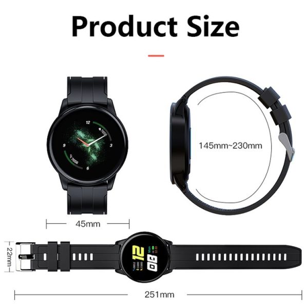 B7 0.96 inch Color Screen Smart Watch, Support Sleep Monitor / Heart Rate Monitor / Blood Pressure Monitor (Orange) - Image 3
