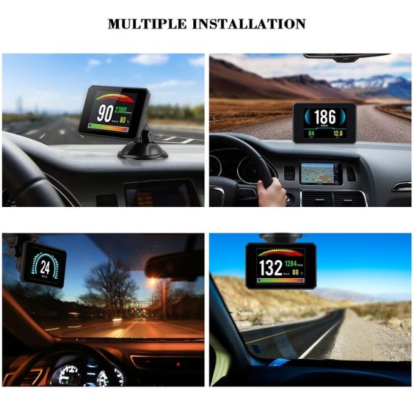 P16 Car HUD Head-up Display OBD2 Fault Code Elimination - Image 3