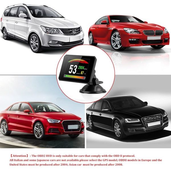 P16 Car HUD Head-up Display OBD2 Fault Code Elimination - Image 8