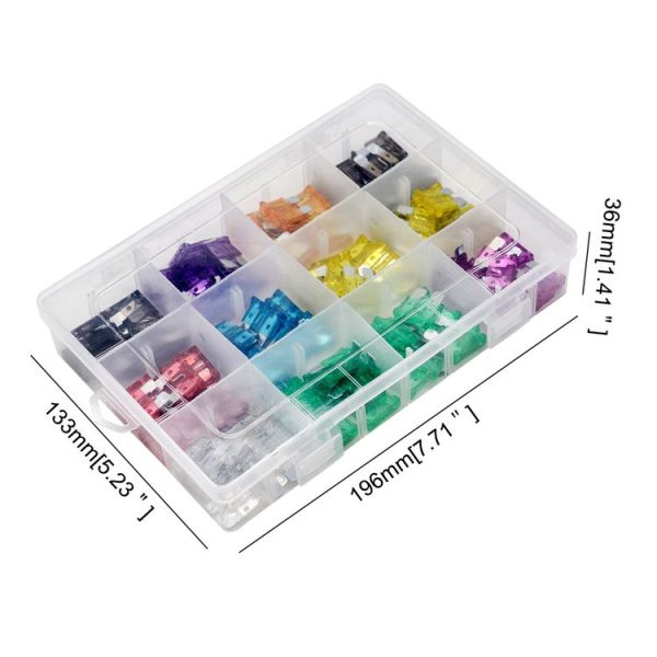 ZH-1094B1 120 PCS 2A-35A Car Fuse Set - Image 4