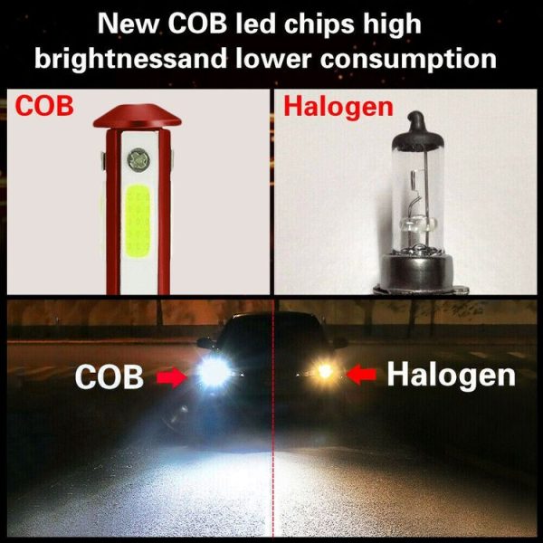 F8 9006 2 PCS DC9-36V 22W 2500LM IP68 Car LED Headlight Lamps (6000K White Light) - Image 5