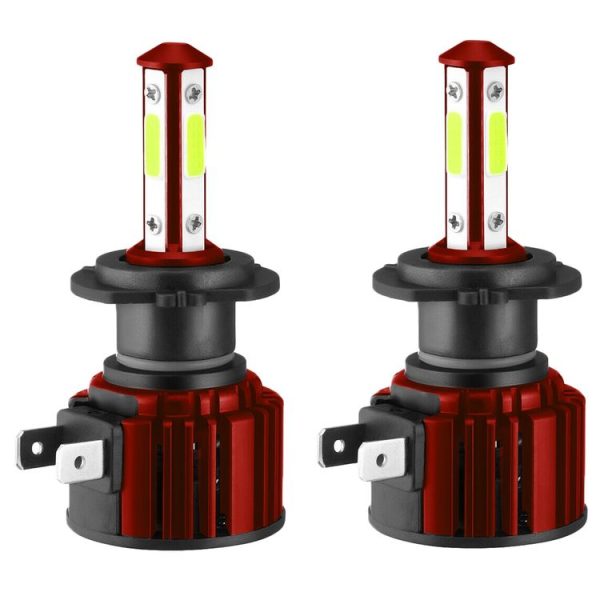F8 H7 2 PCS DC9-36V 22W 2500LM IP68 Car LED Headlight Lamps (6000K White Light)