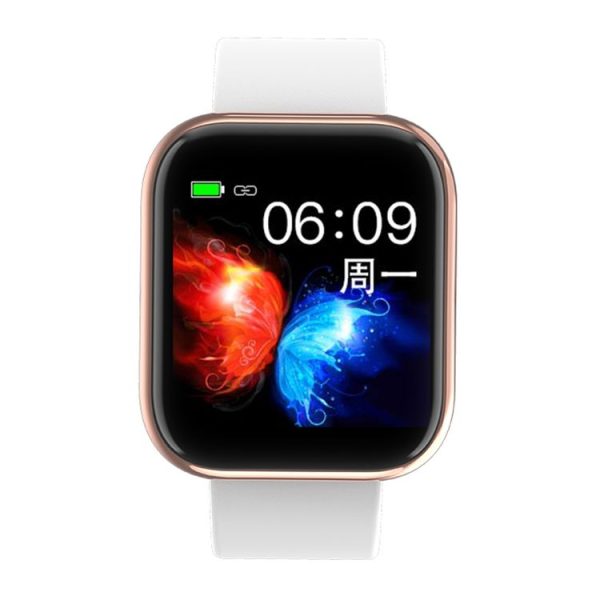 T3M 1.3 inch Color Screen Music Smart Bracelet, Built-in MP3, Support Sleep Monitor / Heart Rate Monitor / Blood Pressure Monitor (White) - Image 2
