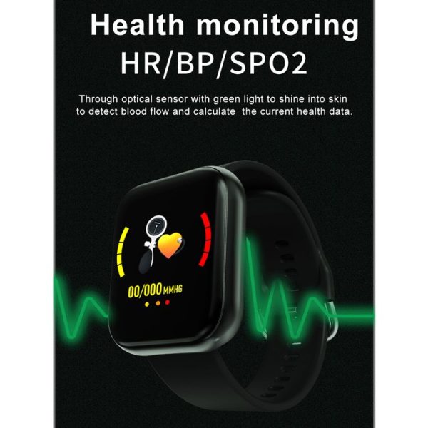 T3M 1.3 inch Color Screen Music Smart Bracelet, Built-in MP3, Support Sleep Monitor / Heart Rate Monitor / Blood Pressure Monitor (White) - Image 7