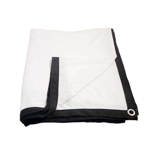 Folding Milk Silk Polyester Projector Film Curtain, Size: 60 inch (16: 9) Projection Area: 133 x 75cm - Image 3