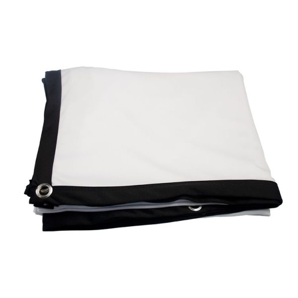 Folding Milk Silk Polyester Projector Film Curtain, Size: 72 inch (4: 3) Projection Area: 146 x 110cm - Image 2